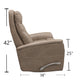 Gemini - Manual Swivel Glider Recliner