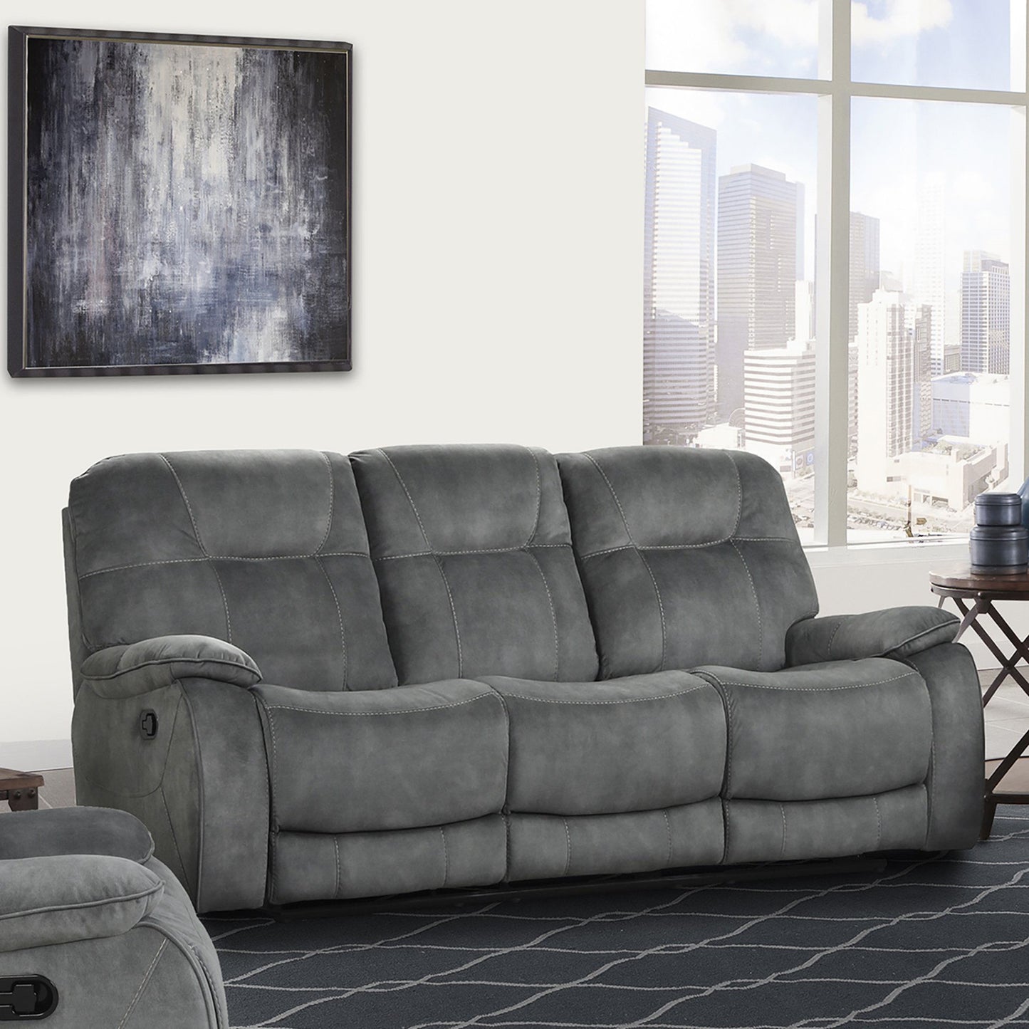 Cooper - Manual Triple Reclining Sofa