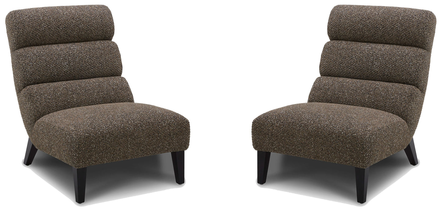 Scoop - Accent Chair (Set of 2) - Rocky Road