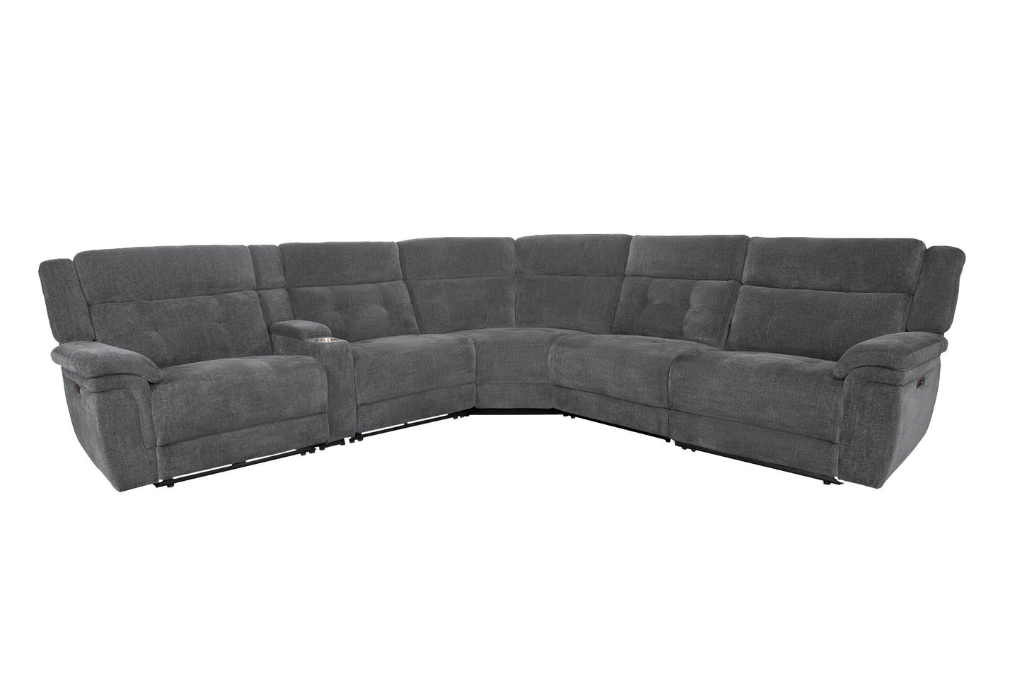 Richland - Modular Power Reclining Sectional With Power Adjustable Headrests