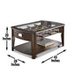 Diletta - Foosball Cocktail Table - Brown