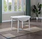 Naples - Drop Leaf Dining Table - White