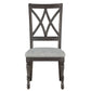 Linnett - Side Chair (Set of 2) - Dark Brown