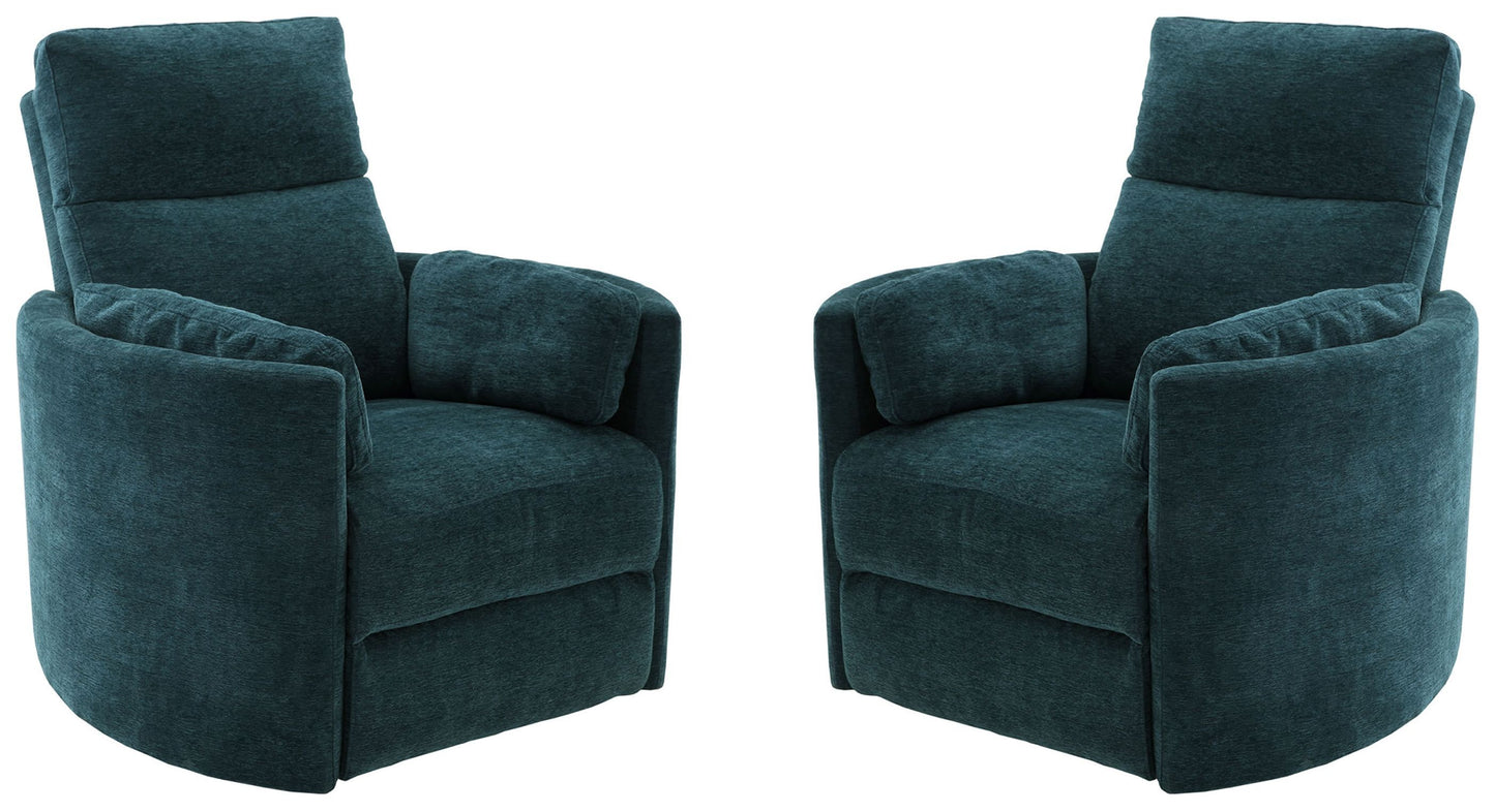 Radius - Power Swivel Glider Recliner (Set of 2)