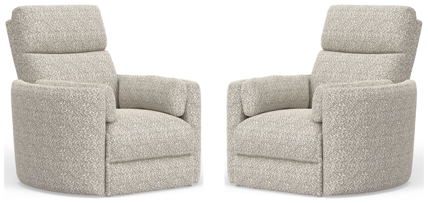 Radius - Power Swivel Glider Recliner (Set of 2)