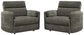 Radius Xl - Extra Wide Power Glider Recliner (Set of 2)