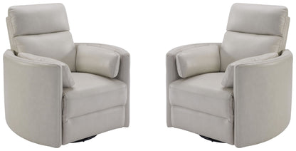 Radius - Cordless Power Swivel Glider Recliner (Set of 2)