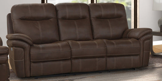 Mason - Power Sofa - Dark Kahlua