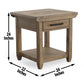 Riverdale - End Table - Brown