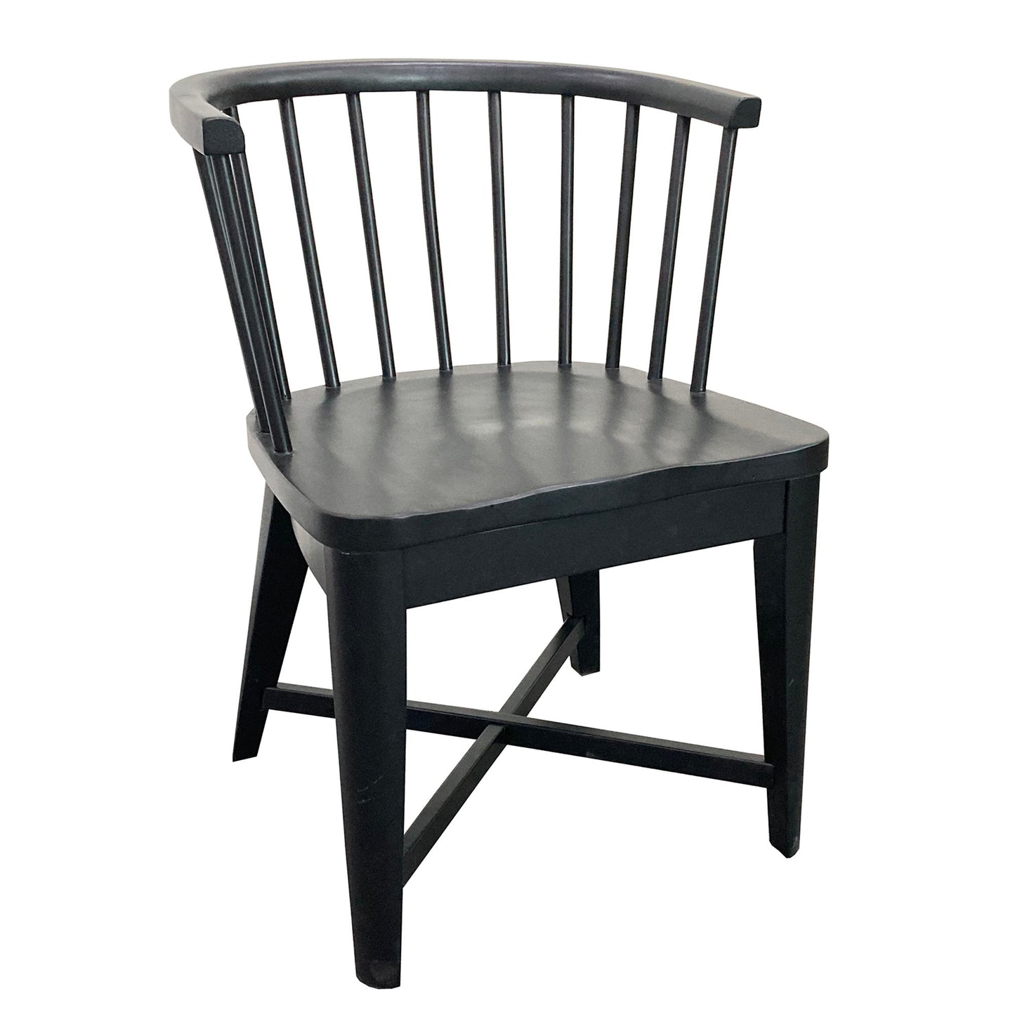 Americana Modern Dining - Barrel Dining Chair (Set of 2) - Black