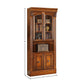 Huntington - Glass Door Cabinet - Antique Vintage Pecan