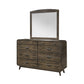 Rex - Dresser & Mirror - Brown