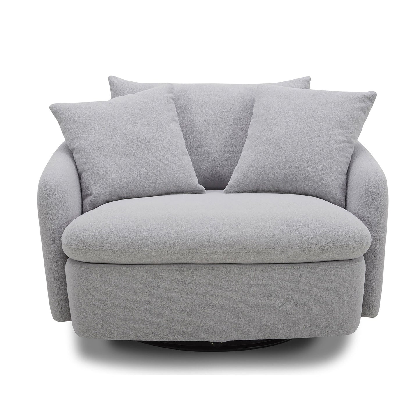 Boomer - Large Swivel Chair with 2 Pillows