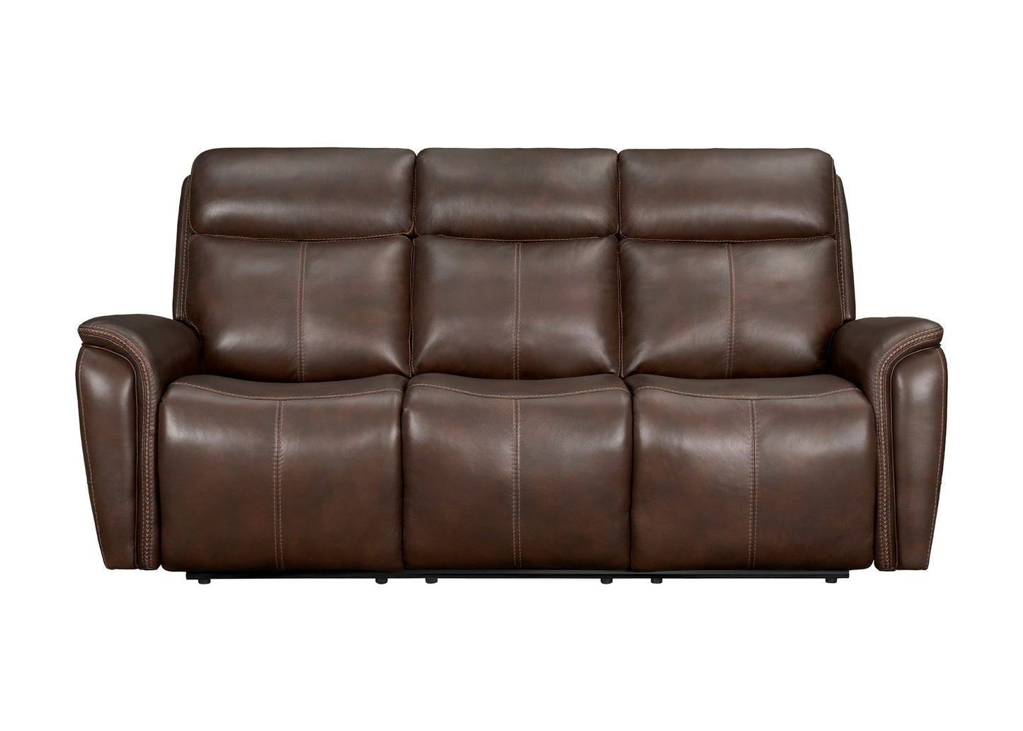 Cascade - Power Reclining Sofa & Loveseat - Auburn