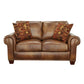 Silverado - Loveseat - Dark Brown