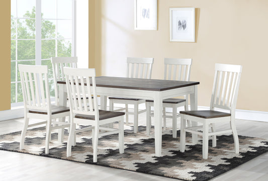 Cyalie - 7 Piece Dining Set - White