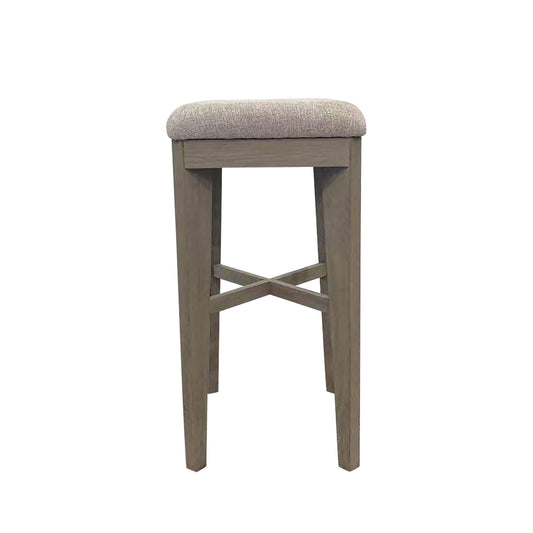 Pure Modern Dining - Backless Barstool - Moonstone