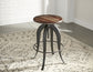 Sparrow - Round Setup Stool - Dark Brown