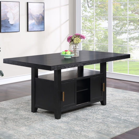 Yves - Dining Table - Black