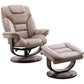 Monarch - Manual Reclining Swivel Chair and Ottoman