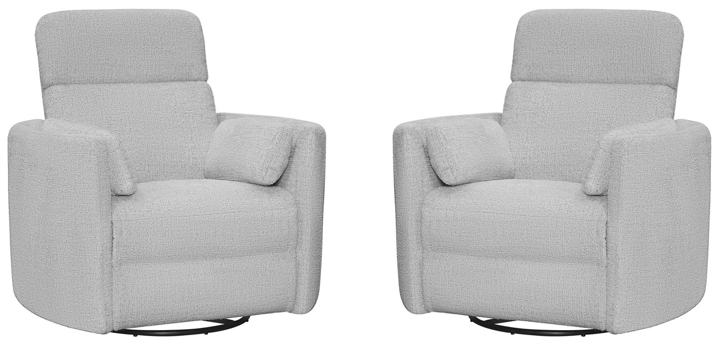 Radius - Manual Swivel Recliner (Set of 2)