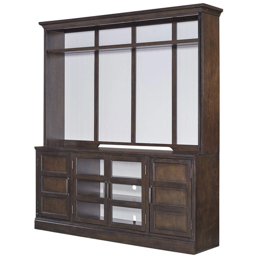 Shoreham - 76 In. TV Console With Hutch - Medium Roast