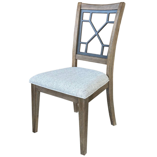 Sundance Dining - Chair Grid Back (Set of 2) - Sandstone