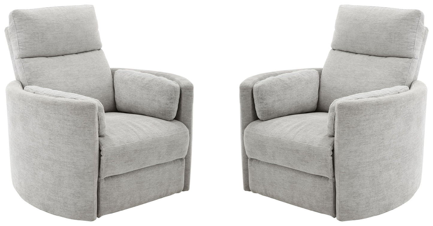 Radius - Power Swivel Glider Recliner (Set of 2)