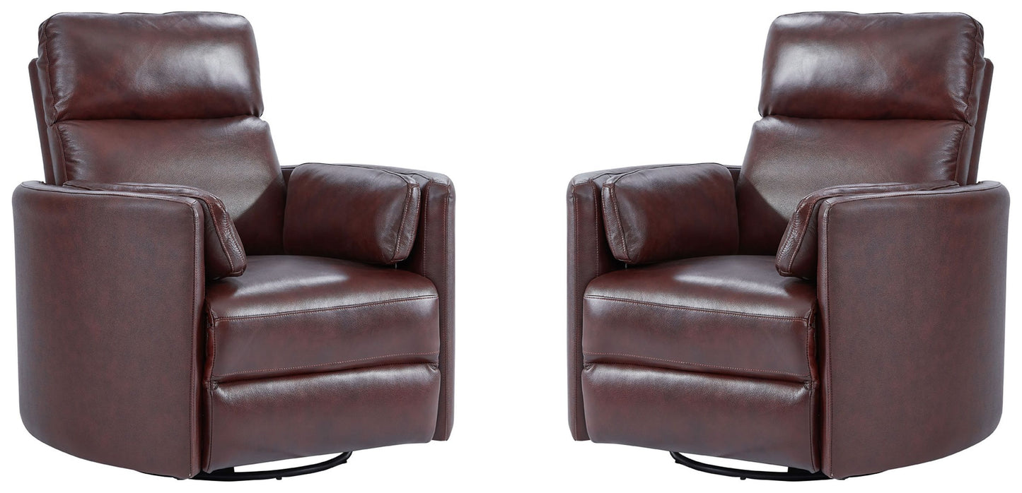 Radius - Cordless Power Swivel Glider Recliner (Set of 2)