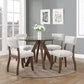 Wade - 5 Piece Dining Set - Dark Brown