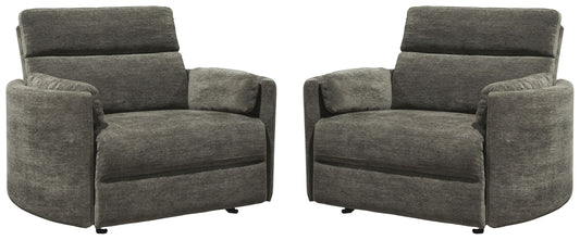 Radius Xl - Extra Wide Power Glider Recliner (Set of 2)