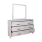 Biscayne - Dresser & Mirror - Gray