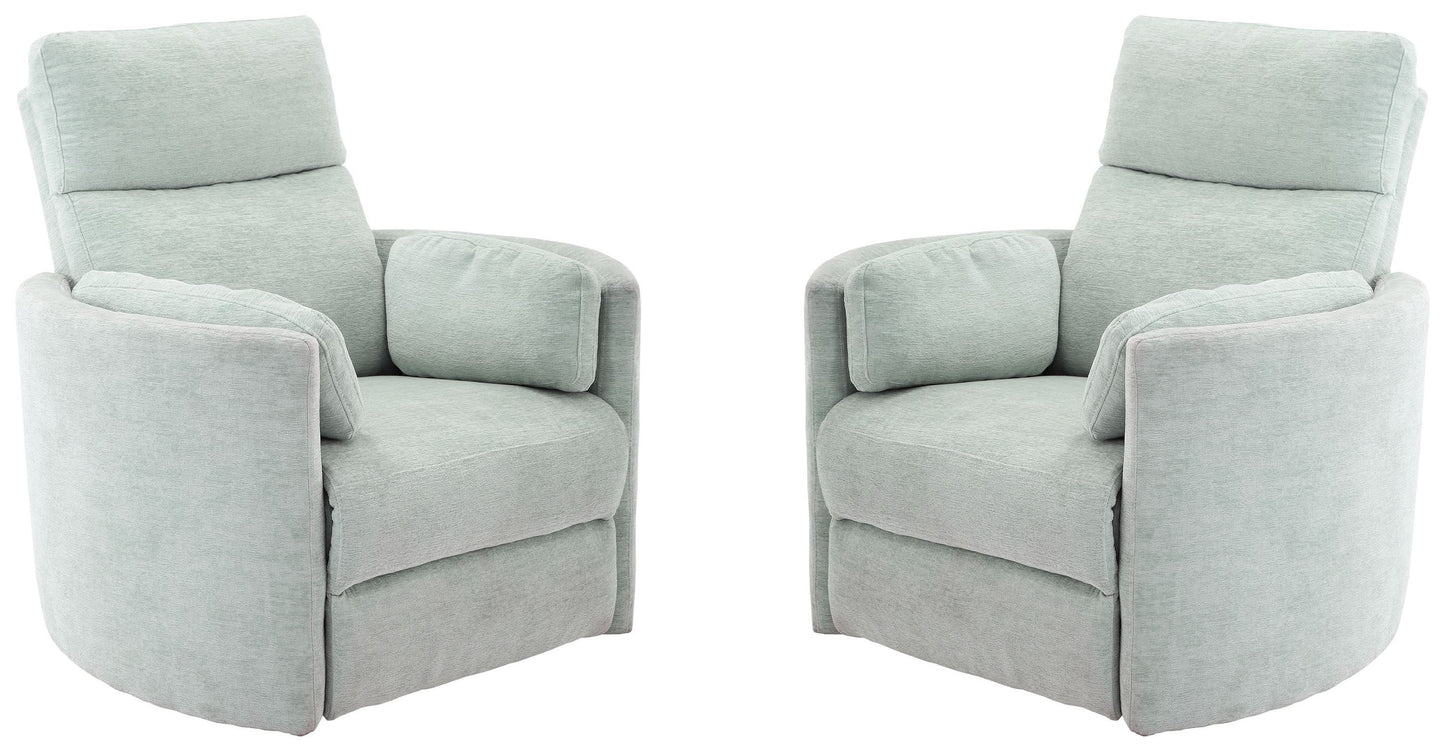 Radius - Power Swivel Glider Recliner (Set of 2)