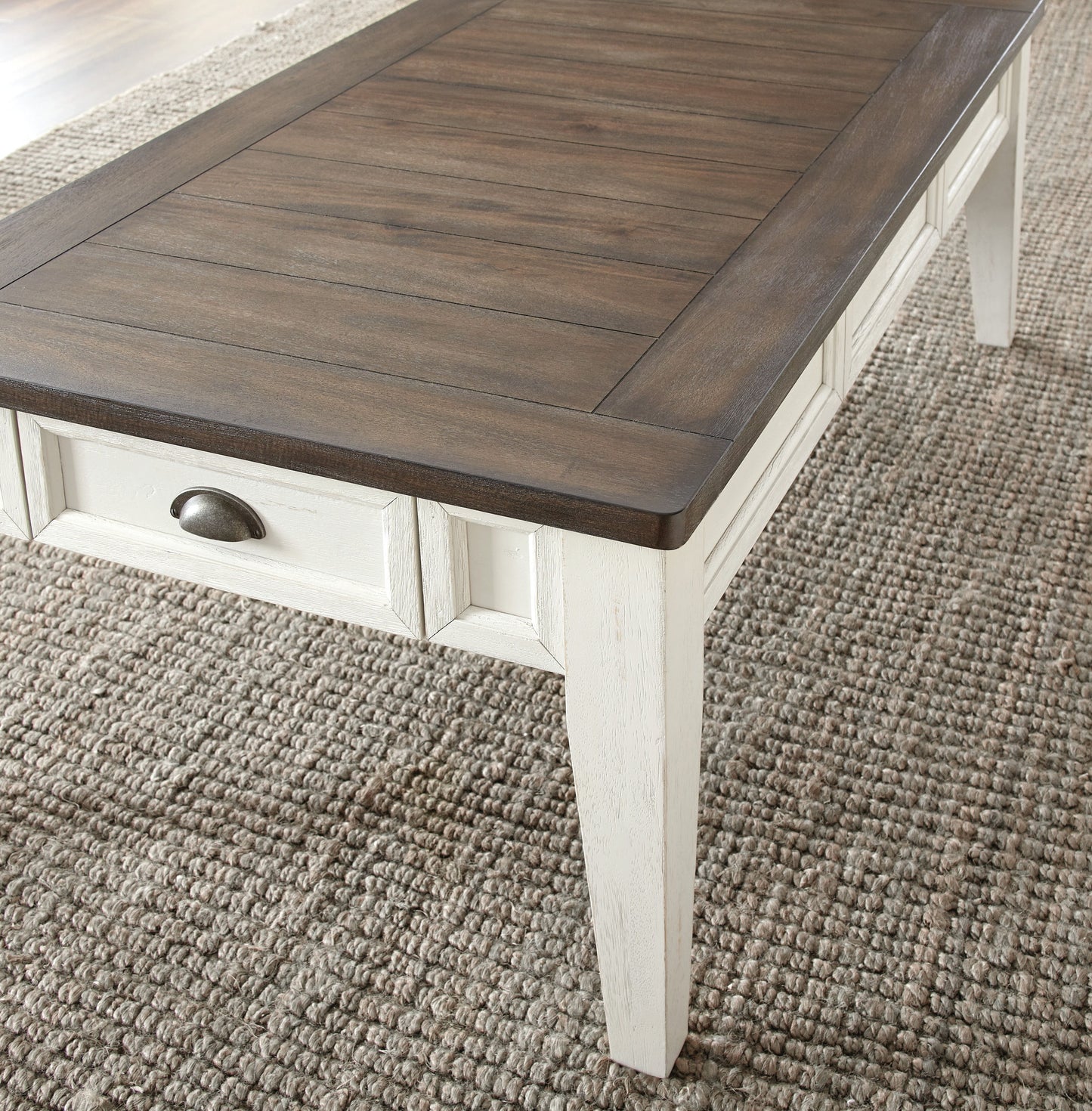 Cayla - Cocktail Table - Dark Oak