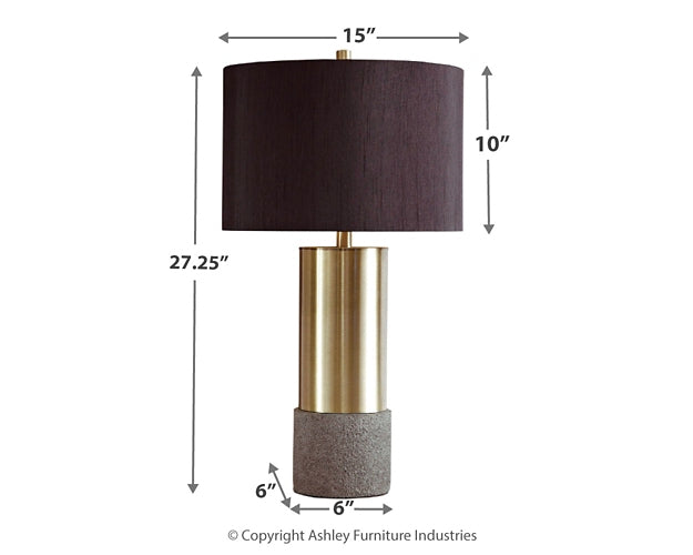 Jacek Metal Table Lamp (2/CN)