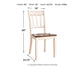 Whitesburg Dining Room Side Chair (2/CN)