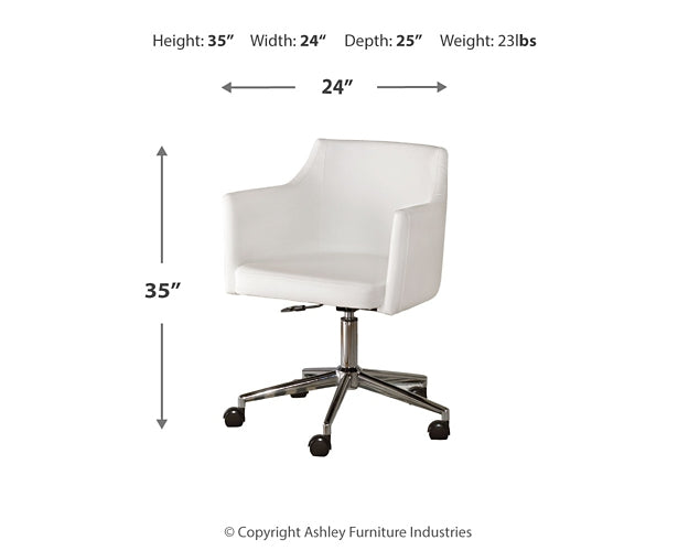 Baraga Home Office Swivel Desk Chair