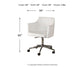 Baraga Home Office Swivel Desk Chair