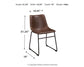 Centiar Dining UPH Side Chair (2/CN)