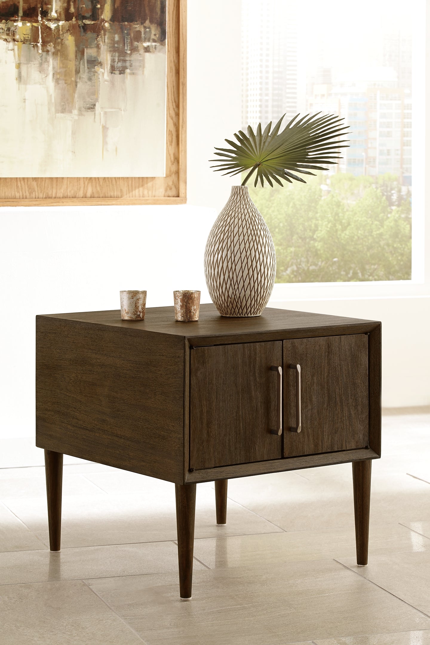 Kisper Square End Table