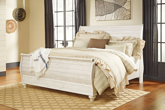 Willowton  Sleigh Bed