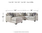 Dellara 4-Piece Sectional with Chaise