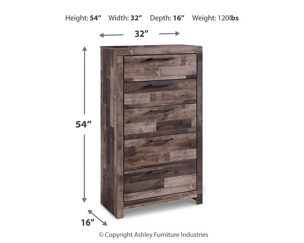 Derekson Five Drawer Chest