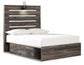 Drystan  Panel Bed With 2 Storage Drawers