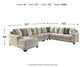 Ardsley 5-Piece Sectional with Chaise