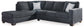 Altari 2-Piece Sleeper Sectional with Chaise