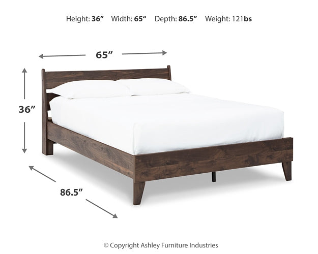 Calverson  Panel Platform Bed