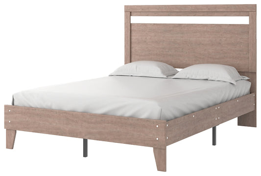 Flannia  Panel Platform Bed