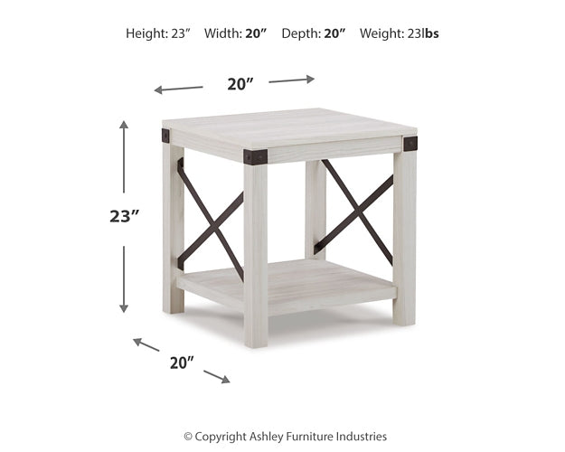 Bayflynn Square End Table