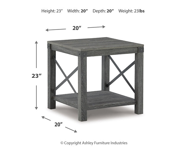 Freedan Square End Table